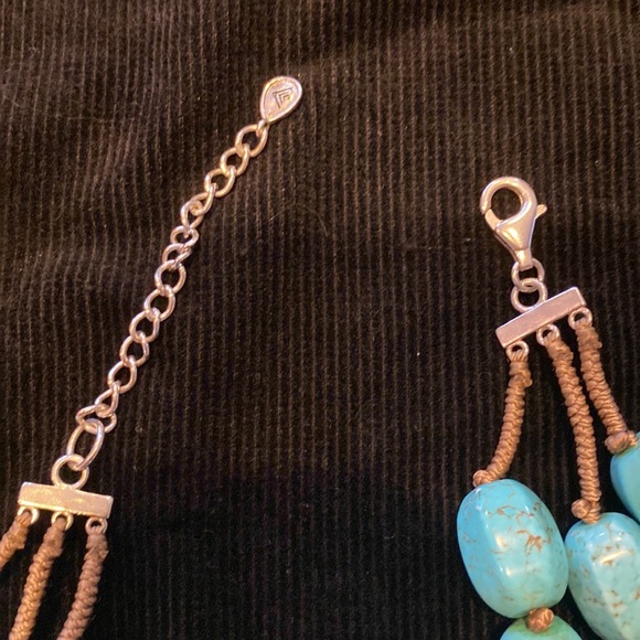 🔥🔥 STATEMENT PIECE! Silpada Drops of the Ocean Necklace. 18”-20”. NWT - Picture 3 of 4